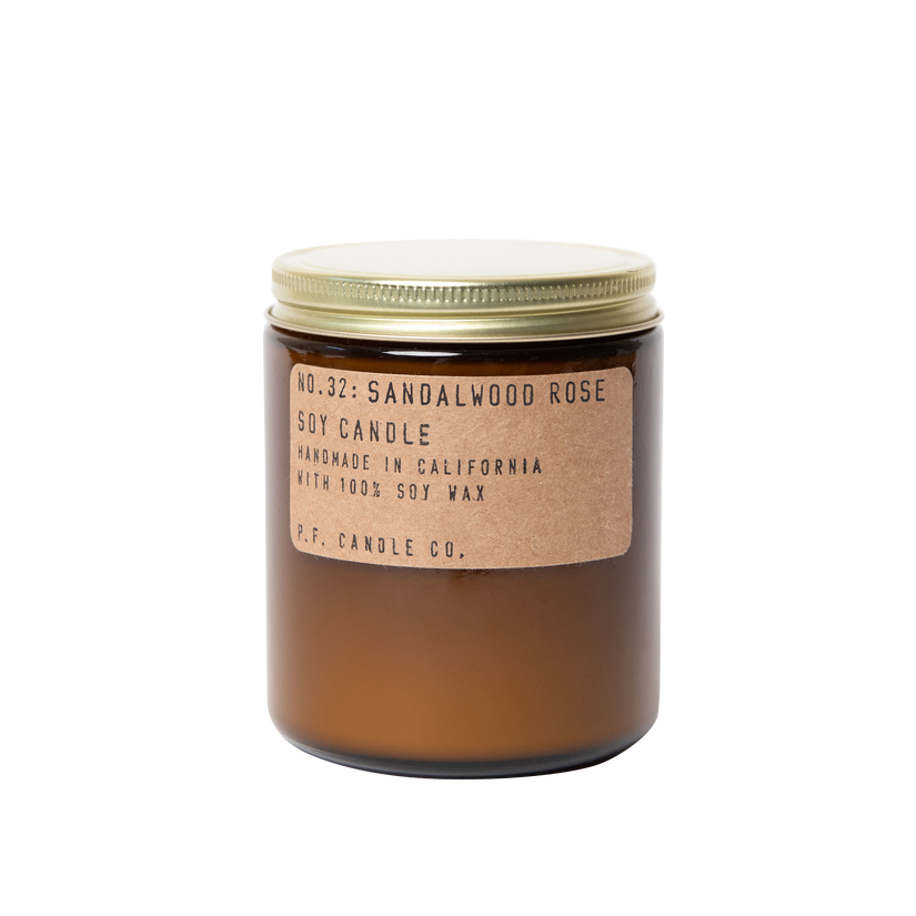 Sandalwood Rose Soy Candle