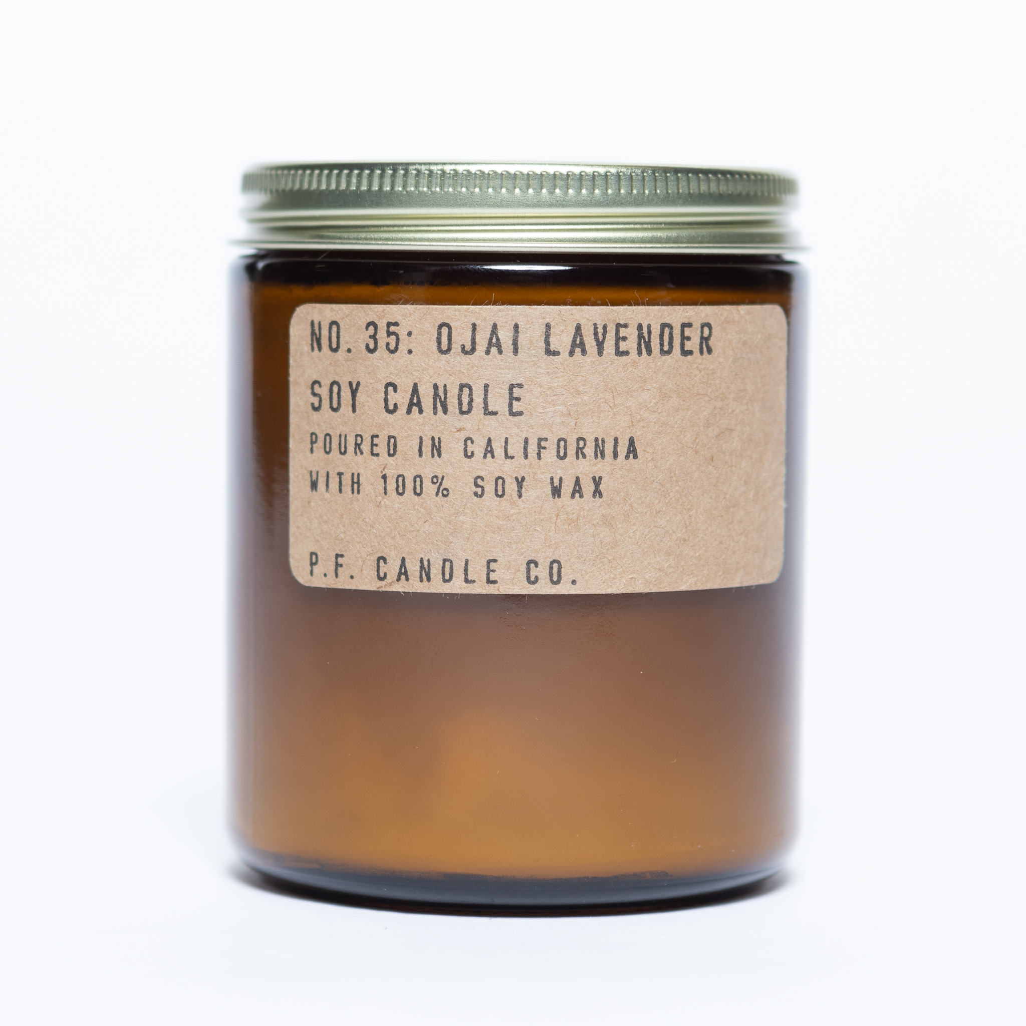 Ojai Lavender 7.2oz candle by pf candle co.