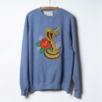 Chainstitched Cobra Crewneck Sweatshirt