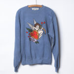 Chainstitched Cupid Crewneck Sweatshirt