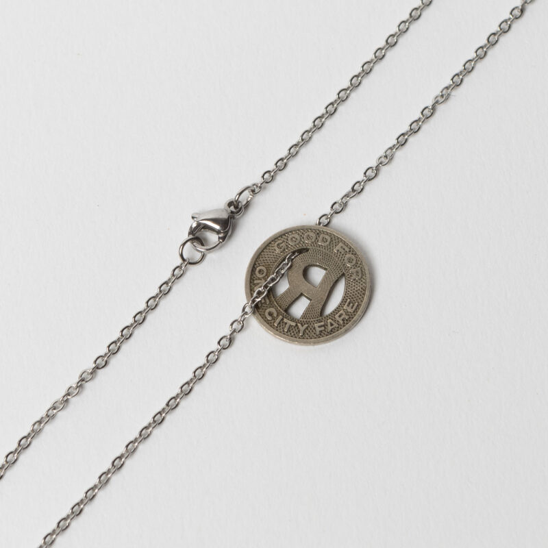 Rochester Subway Token Necklace