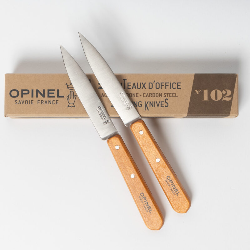 Opinel Carbon Steel Paring Knives