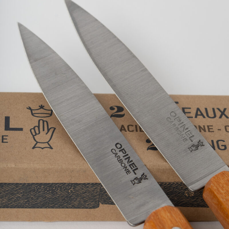 Opinel Carbon Steel Paring Knives