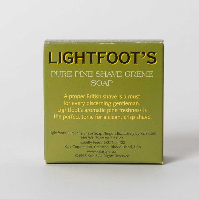 Lightfoot's Pure Pine Shave Soap