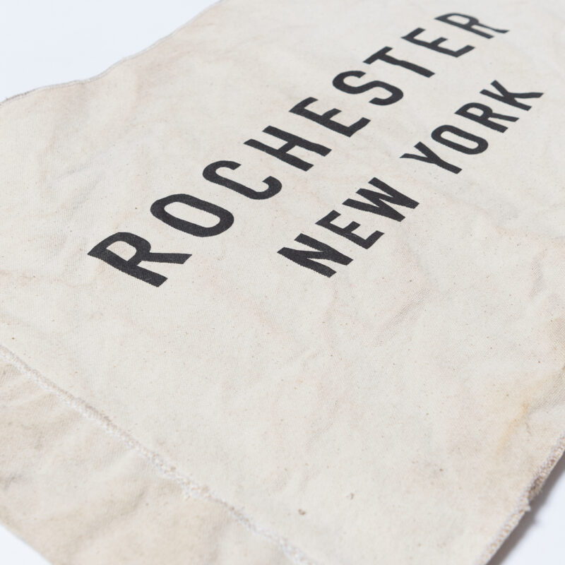 Vintage Rochester New York Canvas Flag