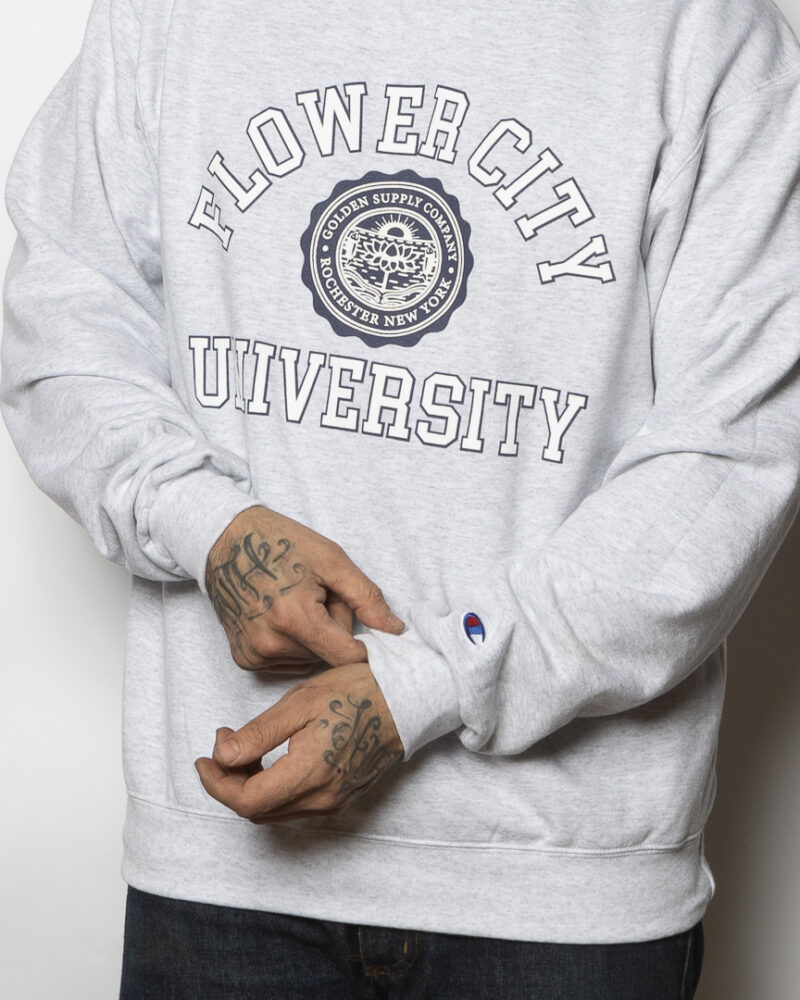 Flower City University Crewneck