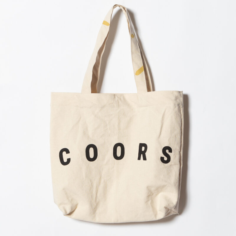 Coors Upcycled Canvas Tote Bag