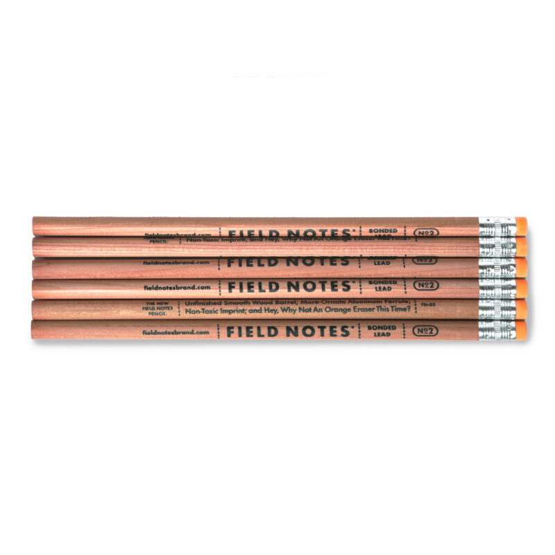 NO.2 Woodgrain Pencil 6-Pack