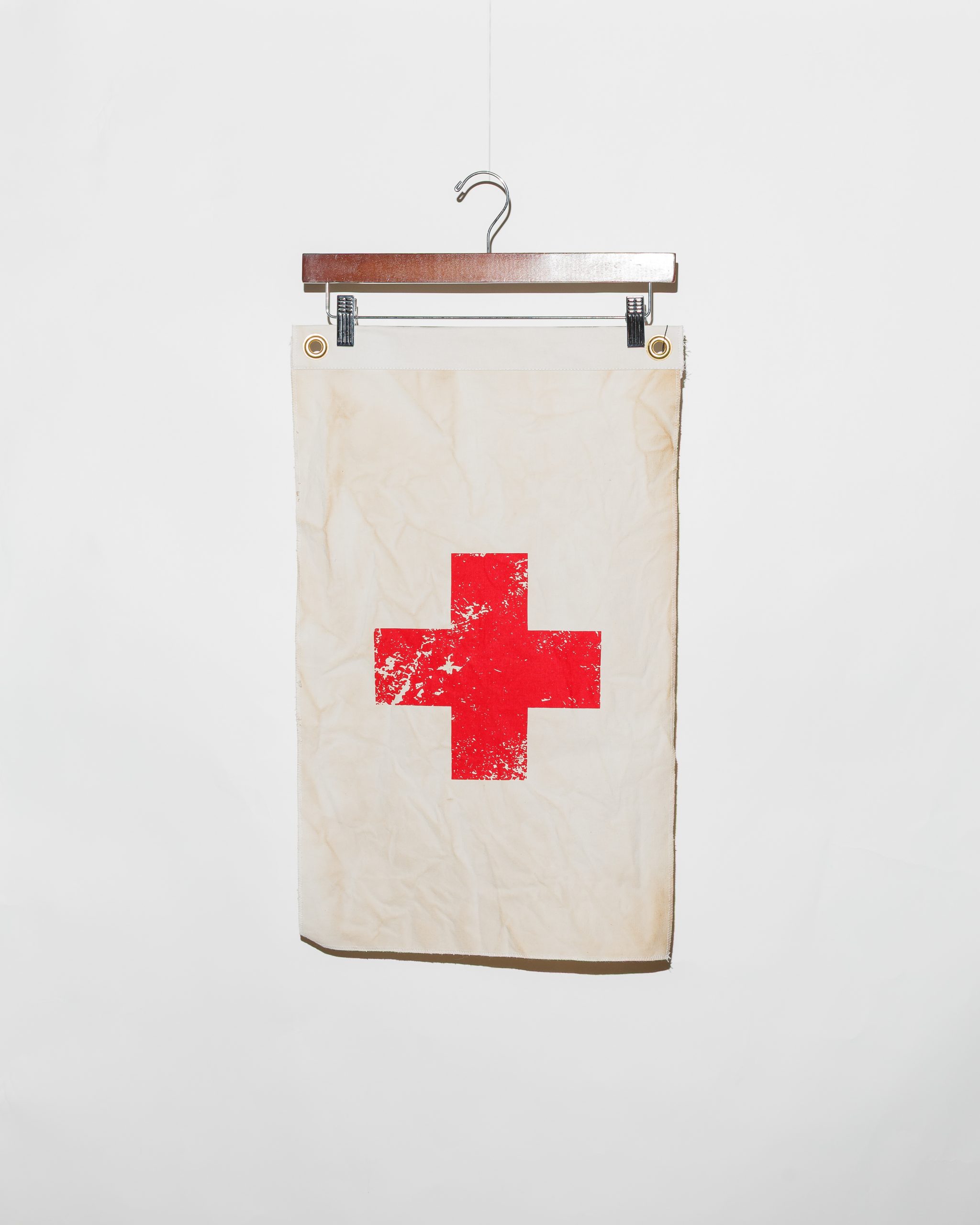 Vintage Canvas + Flag