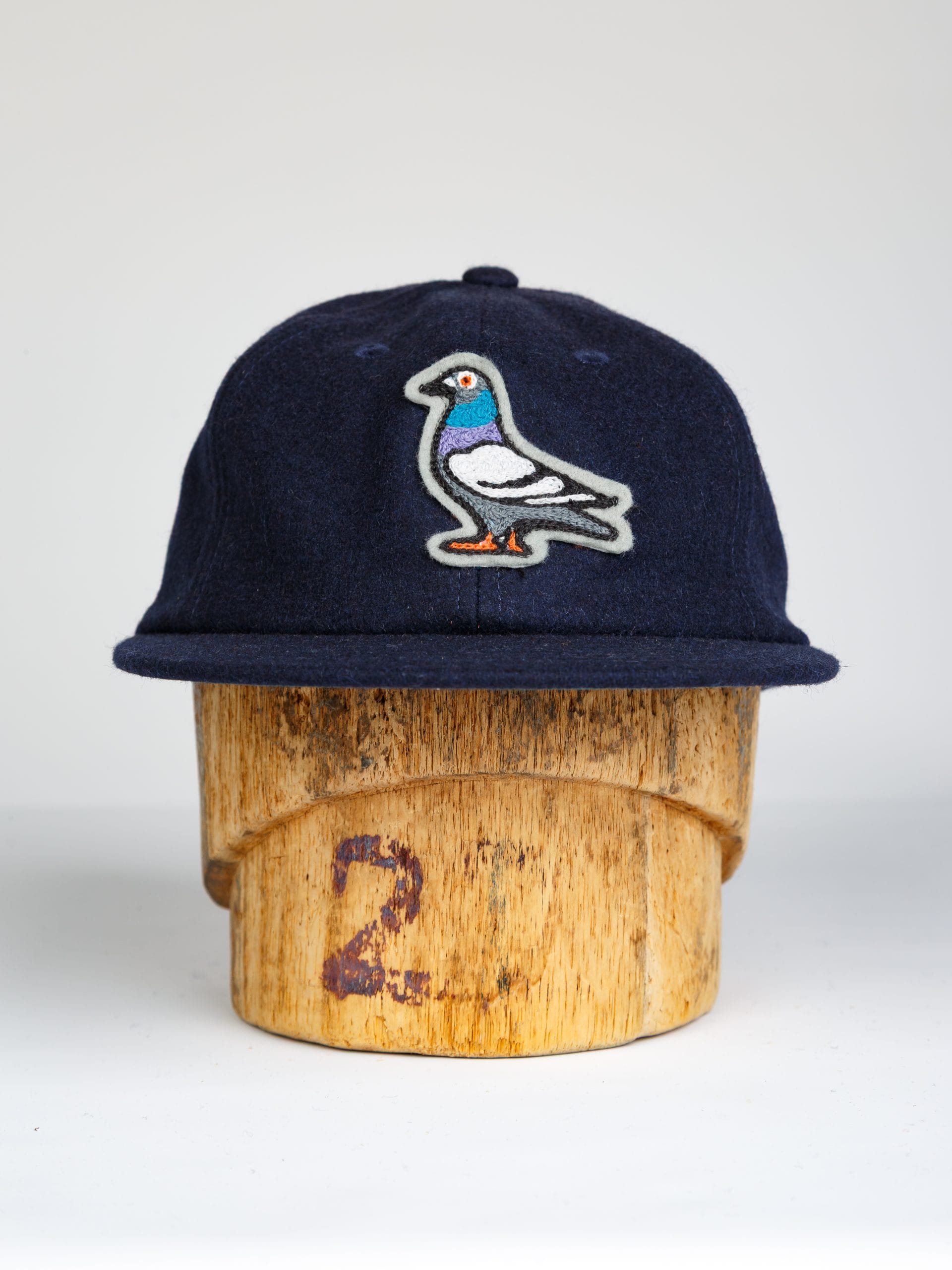 Chainstitch Pigeon Melton Wool Cap