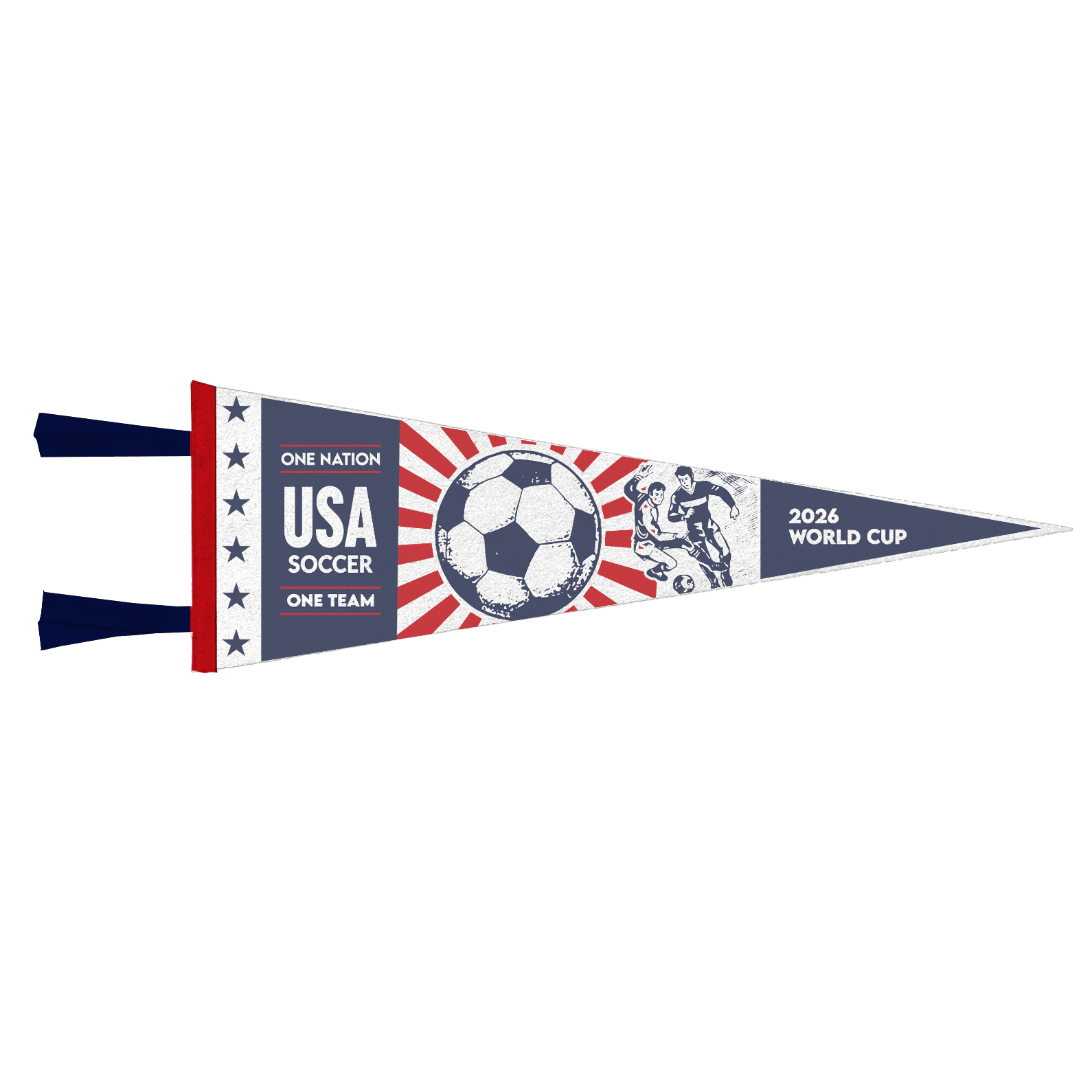 USA Soccer Pennant
